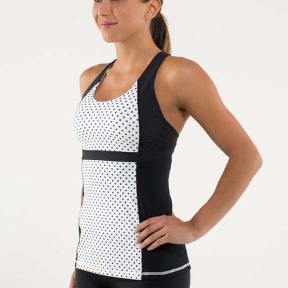 Lululemon Run: Fast Track Tank Top in Mod Dot EUC - Picture 4 of 10